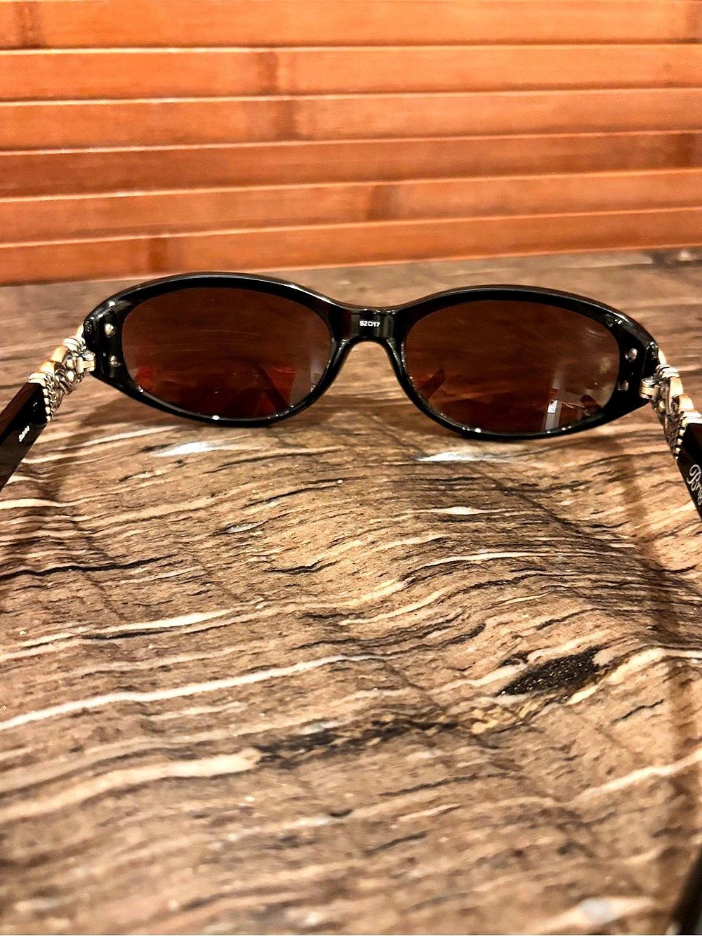 Brighton Sabrina Sunglasses Black & Brown - Picture 6 of 9